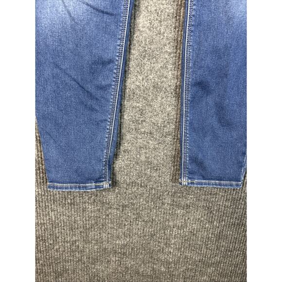 Old Navy Womens High Rise Rockstar Skinny Jeans Size 16 Blue Built In Warm - Picture 5 of 9